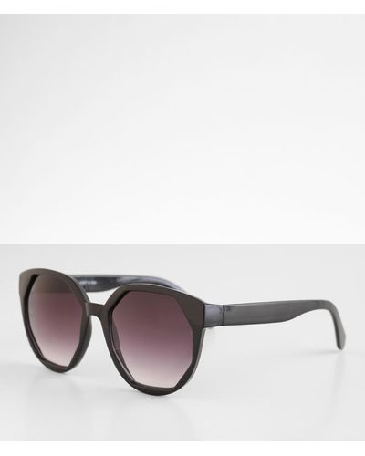 BKE Octagon Sunglasses - Black