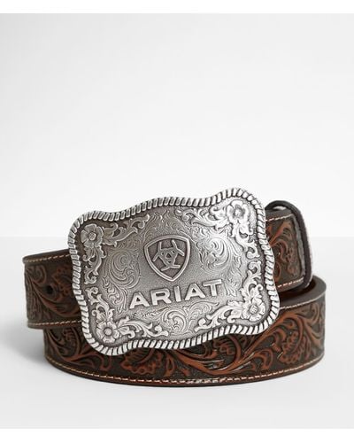 Ariat Leather Western Belt - Brown