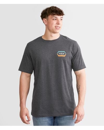 Hurley Everyday Split T-shirt - Gray