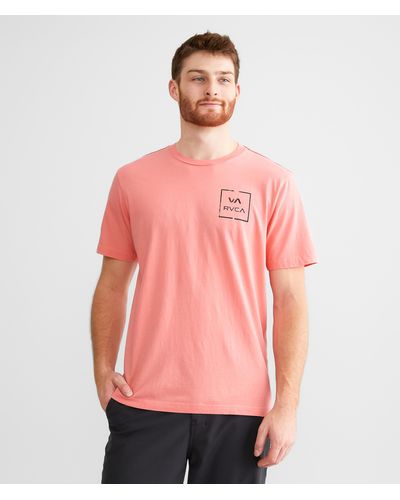RVCA All The Way T-shirt - Pink