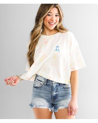 Billabong Only Today Cropped T-shirt - White