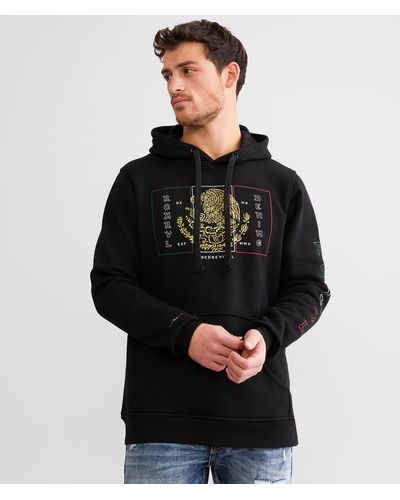 Rock Revival Glen Hooded Sweatshirt - Black