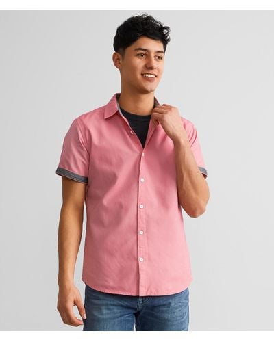 Departwest Solid Shirt - Pink
