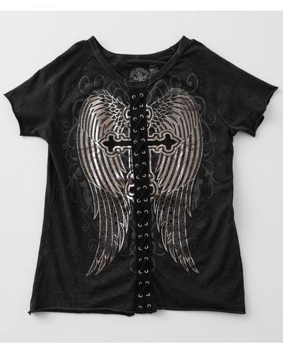 Affliction Mystic Wings T-shirt - Black