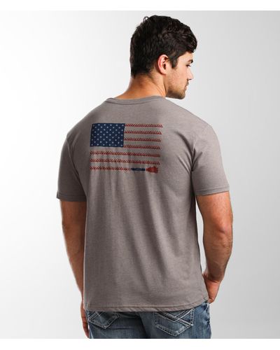 Hooey Liberty Roper T-shirt - Gray