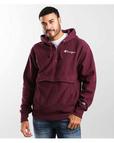 Champion Manorak Hooded Sweatshirt - Purple
