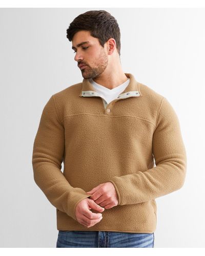 Tentree Ecoloft Henley Pullover - Brown