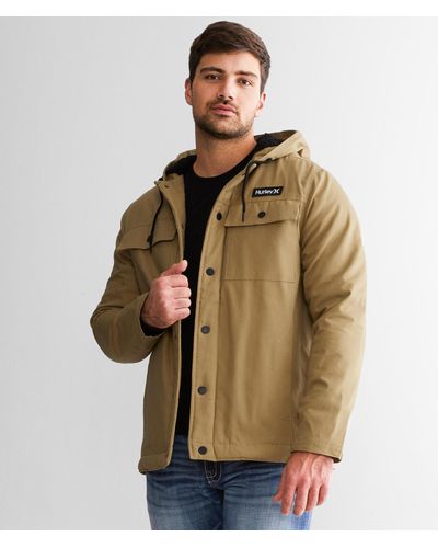 Hurley Charger Hooded Jacket - Brown