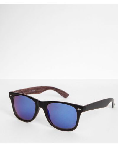 BKE Baliwood Sunglasses - Blue