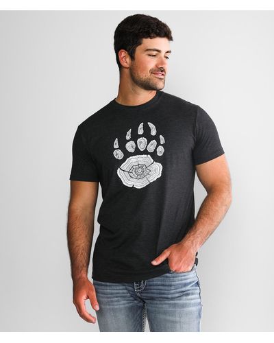 Tentree Bear Claw T-shirt - Black