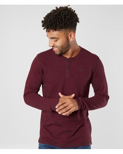 Hurley Avenue Thermal Henley - Red