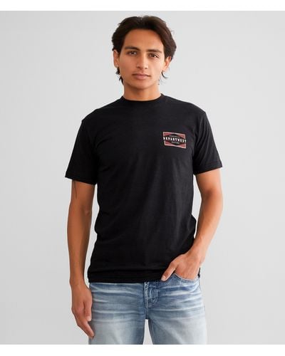 Departwest Bandana Badge T-shirt - Black