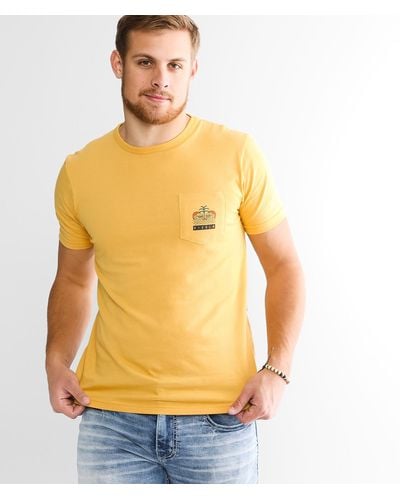 Vissla Shaman Organic T-shirt - Yellow