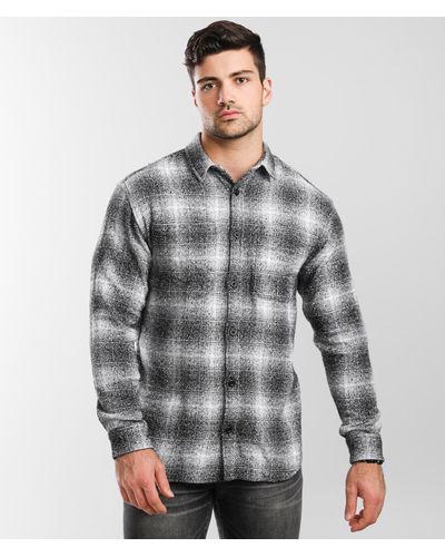 Jack & Jones Miles Flannel Shirt - Gray