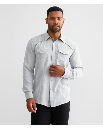 BKE Solid Athletic Shirt - Gray