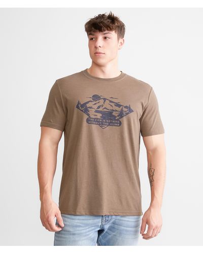 Tentree Mountain View T-shirt - Gray