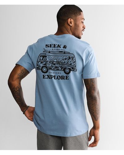 Roark Seek & Explore T-shirt - Blue