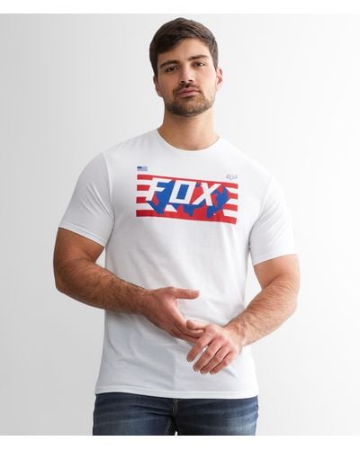 Fox Racing Flag Tech T-shirt - White