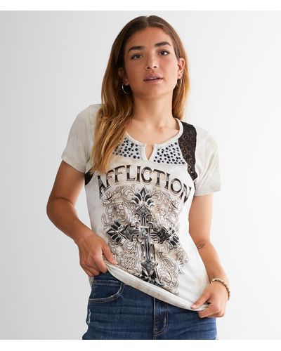 Affliction Sacred Rite T-shirt - Gray