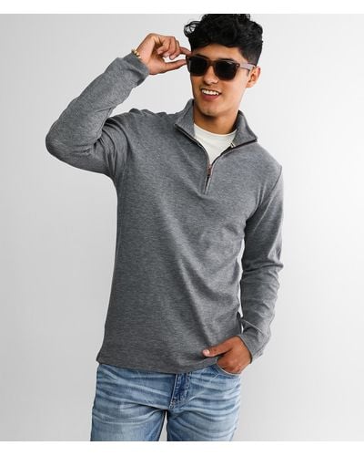 Outpost Makers Quarter Zip Pullover - Blue