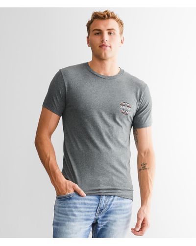 Ariat Western Geo Fill T-shirt - Gray