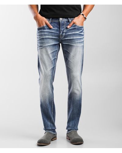 Departwest Trouper Straight Stretch Jean - Blue