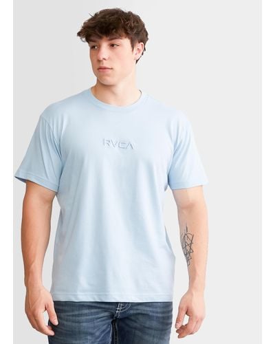 RVCA Small Embroidered T-shirt - Blue