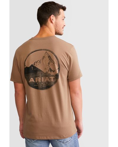 Ariat Jackson Ridge Seal T-shirt - Brown