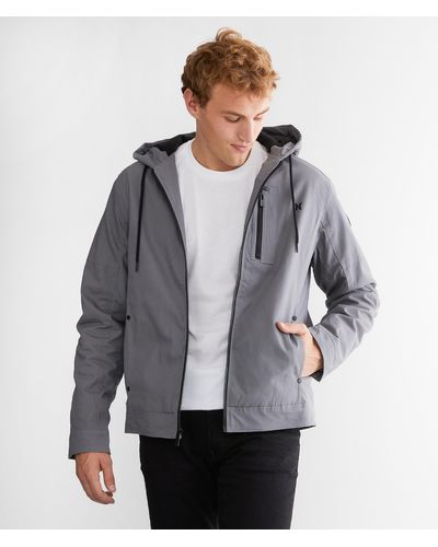 Hurley Milestone Hooded Jacket - Gray