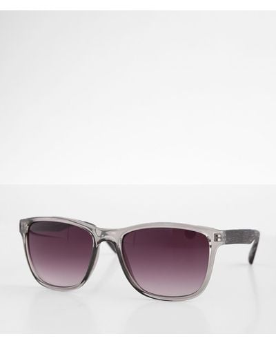 BKE Clear Sunglasses - Purple