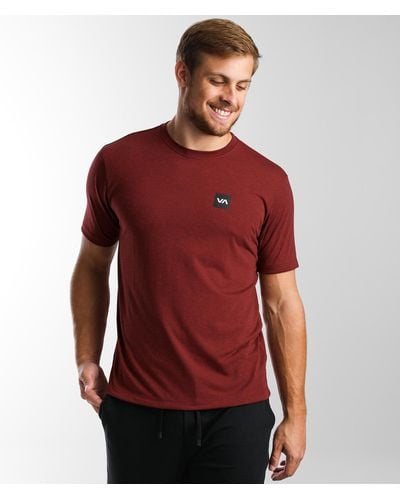 RVCA 2x Sport T-shirt - Red