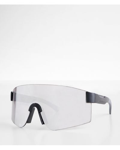 BKE Full Shield Sunglasses - White
