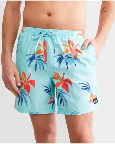 Quiksilver Everyday Mix Volley Swim Trunks - Blue