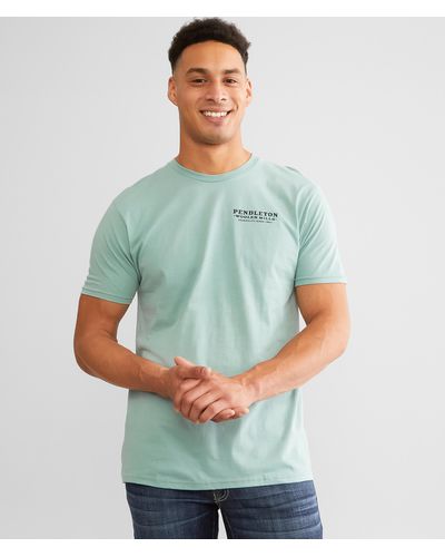 Pendleton Saltillo Sunset T-shirt - Green