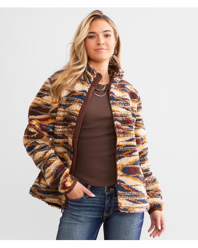 Ariat Chimayo Sherpa Jacket - Brown