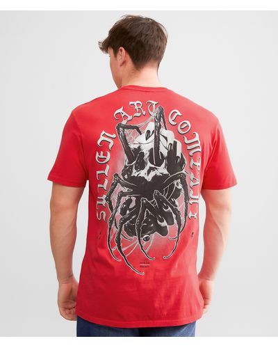 Sullen Infested T-shirt - Red