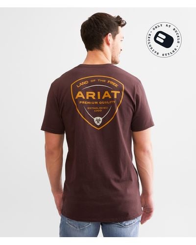 Ariat Usa Simple Sea T-shirt - Red