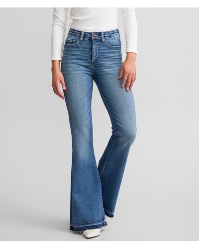 BKE Billie Super Flare Stretch Jean - Blue