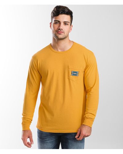 Vissla Disco T-shirt - Yellow