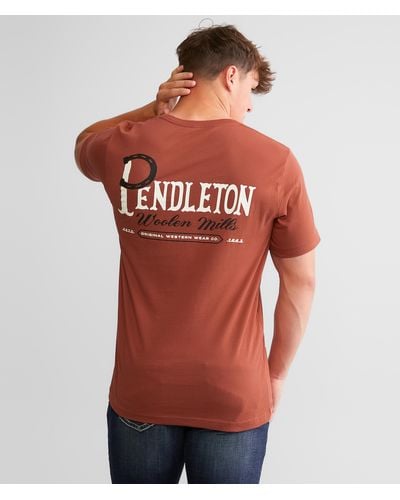 Pendleton Horseshoe T-shirt - Red