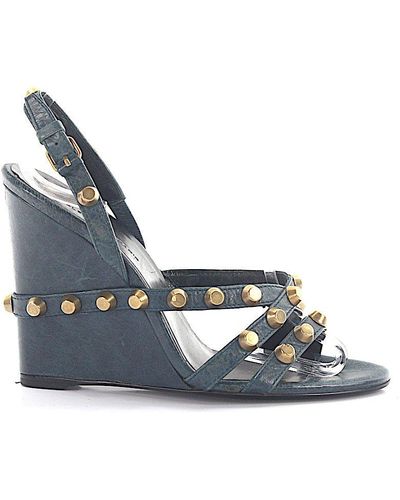 Skeptisk befolkning skrue Balenciaga Wedge sandals for Women | Online Sale up to 51% off | Lyst