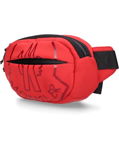 Moncler Belt Bag Cut Nylon - Red