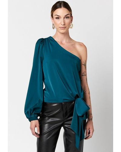 Teal Tops - Up to off | Lyst
