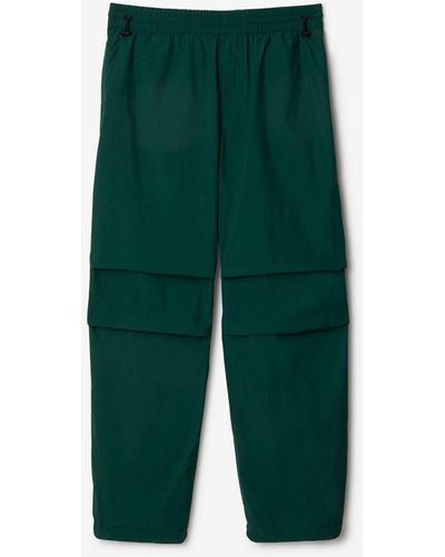 Burberry Nylon Cargo Pants - Green