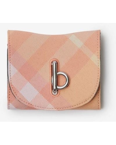 Burberry Rocking Horse Wallet - Pink