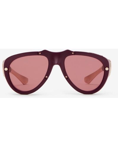 Burberry Shield Mask Sunglasses - Pink