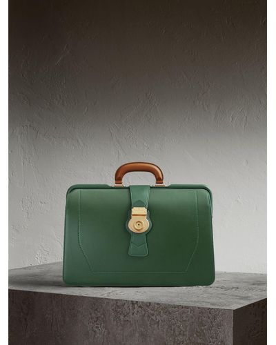 Burberry The Dk88 Doctor's Bag Dark Forest Green