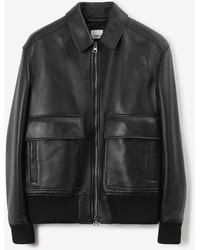 Burberry Leather jackets for Men | Online Sale up to 23% off | Lyst