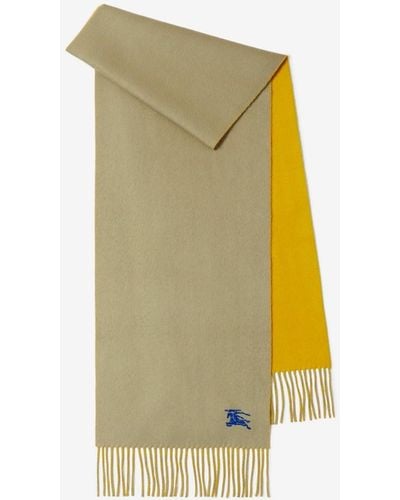 Burberry Reversible Cashmere Scarf - Green