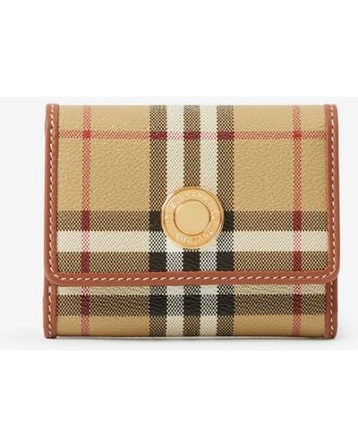 Burberry wallet with coin pouch sale